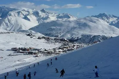 Image de Appart 4/6 personnes, proche télésiège, plein Sud superbe vue