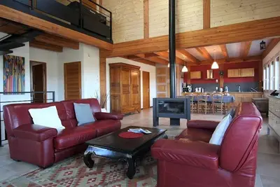 Image de Le Chalet de Crouzillac avec panorama sur les Sucs du velay