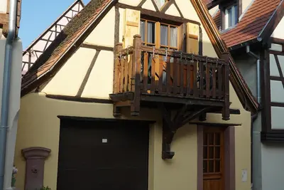 Image de Maison à colombage avec Balcon