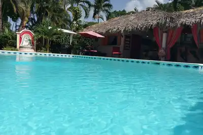 Villa indépendante style caraïbes / 1 chambre / 2 personnes