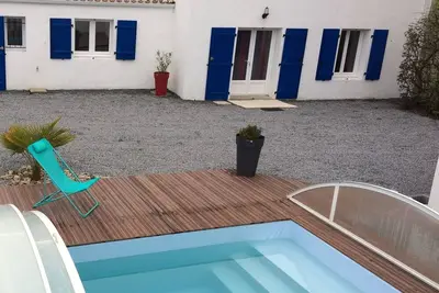 Image de Maison 6 personnes avec piscine, à côté de la plage-label 3