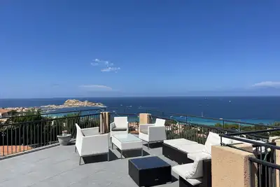 Image de Charmante villa proche Ile Rousse, vue 180° sur mer et montagne