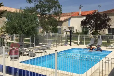 Image de Gite Ange, 4* piscine, practice de Golf, mini stade, air jeux enfants