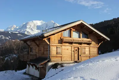 Image de Chalet Tranquille Avec Belle Vue Sur Le Mont-Blanc