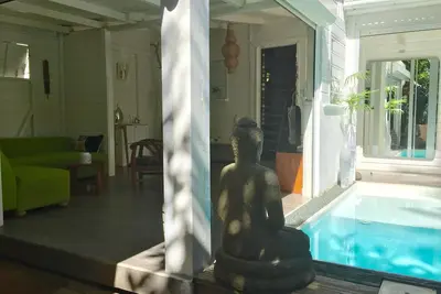 Image de Maison de charme avec petite piscine privée - Accès plage direct