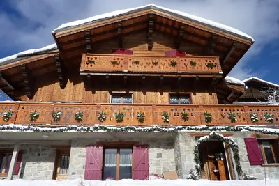 Image de Magnifique chalet 6 personnes à Feissons sur salins face aux 3 vallées.