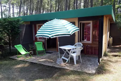 Image de Maison, 4 pers. , piscine 3 bassins, Leon village sous les pins