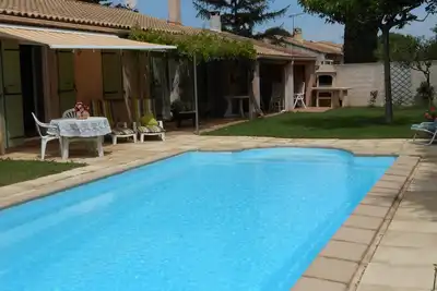 Image de 1Chbre privée avec grand lit (180)