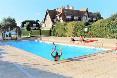 Image de Coup De ❤️ La Mouette Deauvillaise🐦classée 4☆ Tennis-Piscine-Parking-Linge-Wifi