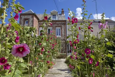 Image de Maison de charme, jardin fleuri, à Yport, à 50m de la mer, à 10km d'Etretat