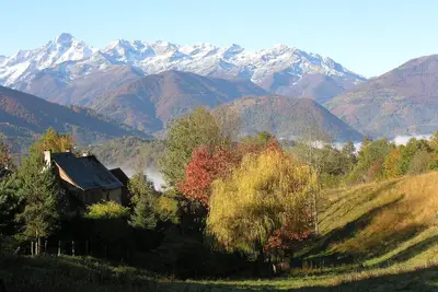 Image de Maison de montagne de charme avec vue grandiose sur le Mont Valier