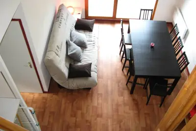 Image de Duplex dernier étage pour 8 personnes avec vue exceptionnelle à Valfréjus