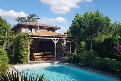 Image de Calme, au cœur du vignoble près d'un lac, Bordeaux 20 min & Bassin Arcachon 35m