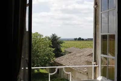 Image de La vie de château au milieu des vignes chambre suèdoise