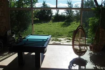 Image de Maison de pierres rénovée du 18ème, animaux et nature - 10 à 15 personnes.