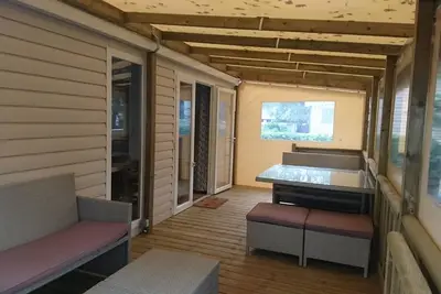 Image de Mobil-Home tout confort pour 2 à 6 personnes, Domaine de Kerlann