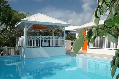 Résidence Les Villas Creoles à 70 mètres d'un lagon - Villa Hibiscus