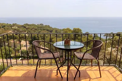 Image de Beau studio à Calella de Palafrugell avec vue sur la mer!