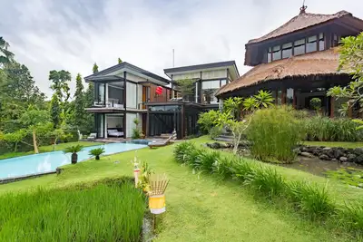 Image de Villa Omah Sabin et terrasse de riz