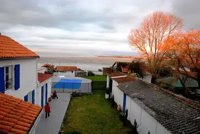 Image de Front de Mer, 1ère Ligne, Villa 12-14 personnes avec Piscine