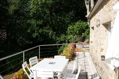 Image de Maison familiale sur mer, accès direct à la plage, dans grand parc privé  boisé