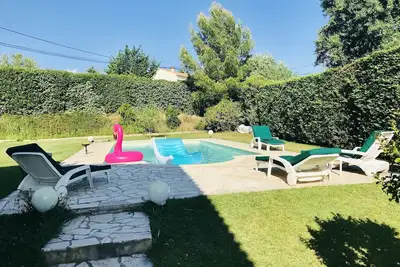 Image de Très belle villa climatisée avec piscine, proche d Aix-en-Provence, 4 Ch, 2 Sdb