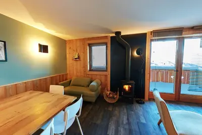 Image de Appartement duplex \"La masse\" Les Menuires  (4 chambres, 4 Sdb, sauna, garage )