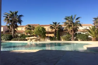 Image de Valras Maison 2 chambres (3 couchages et lit bébé) avec terrasse, jardin et parking privé