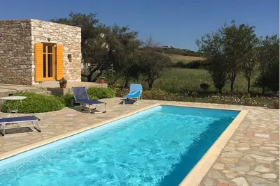 Image de Beautiful stone villa on Paros with sea view and private pool