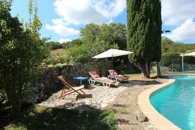 Image de Gîte Le Patio avec piscine au calme proche vallée de la Cèze et Uzès