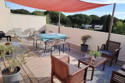 Image de Studio cabine avec garage, proximité des plages