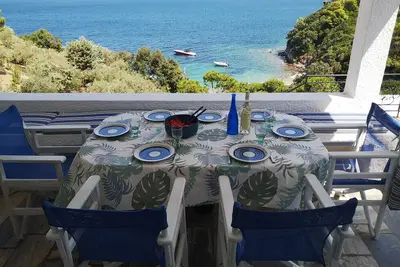 Image de Skiathos: Beautiful Villa with direct access to private beach
