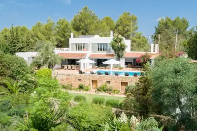 Belle villa au centre d'Ibiza, avec une vue imprenable sur la vieille ville d'Ibiza