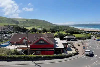 Image de Fantastique appartement avec une vue imprenable sur la plage de Woolacombe et l'Atlantique