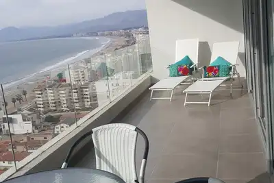 Image de La Serena, plage et Casino avec la plus belle vue sur la baie