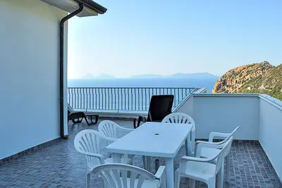 Image de Vue mer panoramique, dans villa 4\/6 lits.
