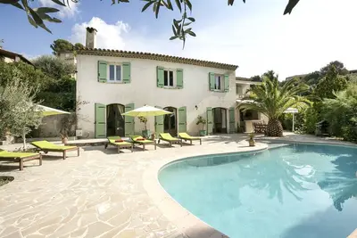 Image de Cote D'Azur between Nice and Cannes, Great Villa 250 m2 Coastal Swimming Pool French Riviera