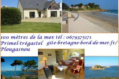 Image de Plougasnou - Plage en sortant du jardin à moins de 100 mètres!
