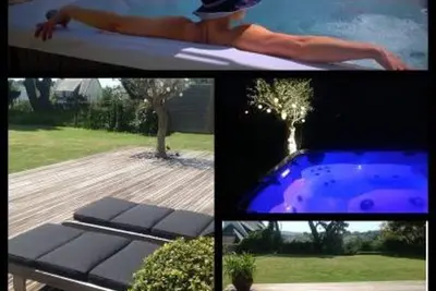 Image de Maison au calme - Jaccuzzi & plages!