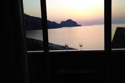 Image de Maison du coucher de soleil magique