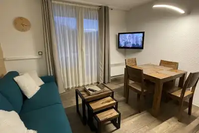 Image de Appt 4 pers. avec balcon en Résidence 4* Piscine Sauna Golf jeux extérieurs