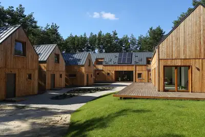 Image de Cottage 'Terra' dans un petit complexe familial à Forest sur Warta River