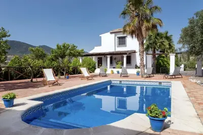 Image de Superbe villa rurale dans la vallée de Lecrin avec piscine privée familiale