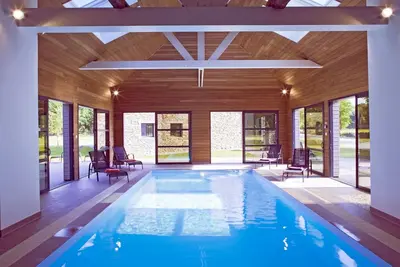 Image de Offer Gite le Frêne = 4 people with indoor pool heated to 29° all year round