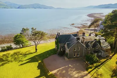 Image de Serviced Luxury Scots Baronial Country House Private Beach and Panoramic Views