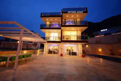 Luxe 2 chambres Duplex Appartement à Kalkan