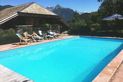 Image de Chalet Gueret: luxe chalet alpin