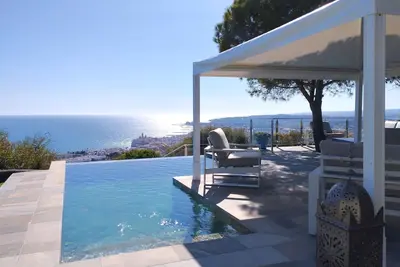 Image de Sitges Spaces Sea View Villa-6 chamb\/5 bains\/2 piscines\/Vue sur la mer \/12 pers.