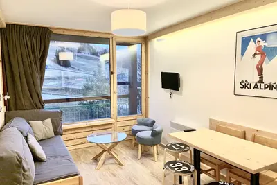Image de Arcs 1800 - studio 5p refait Ă neuf - skis aux pieds