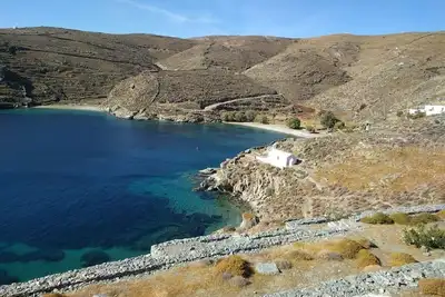 Beach Front House At Potamia, Kythnos Island